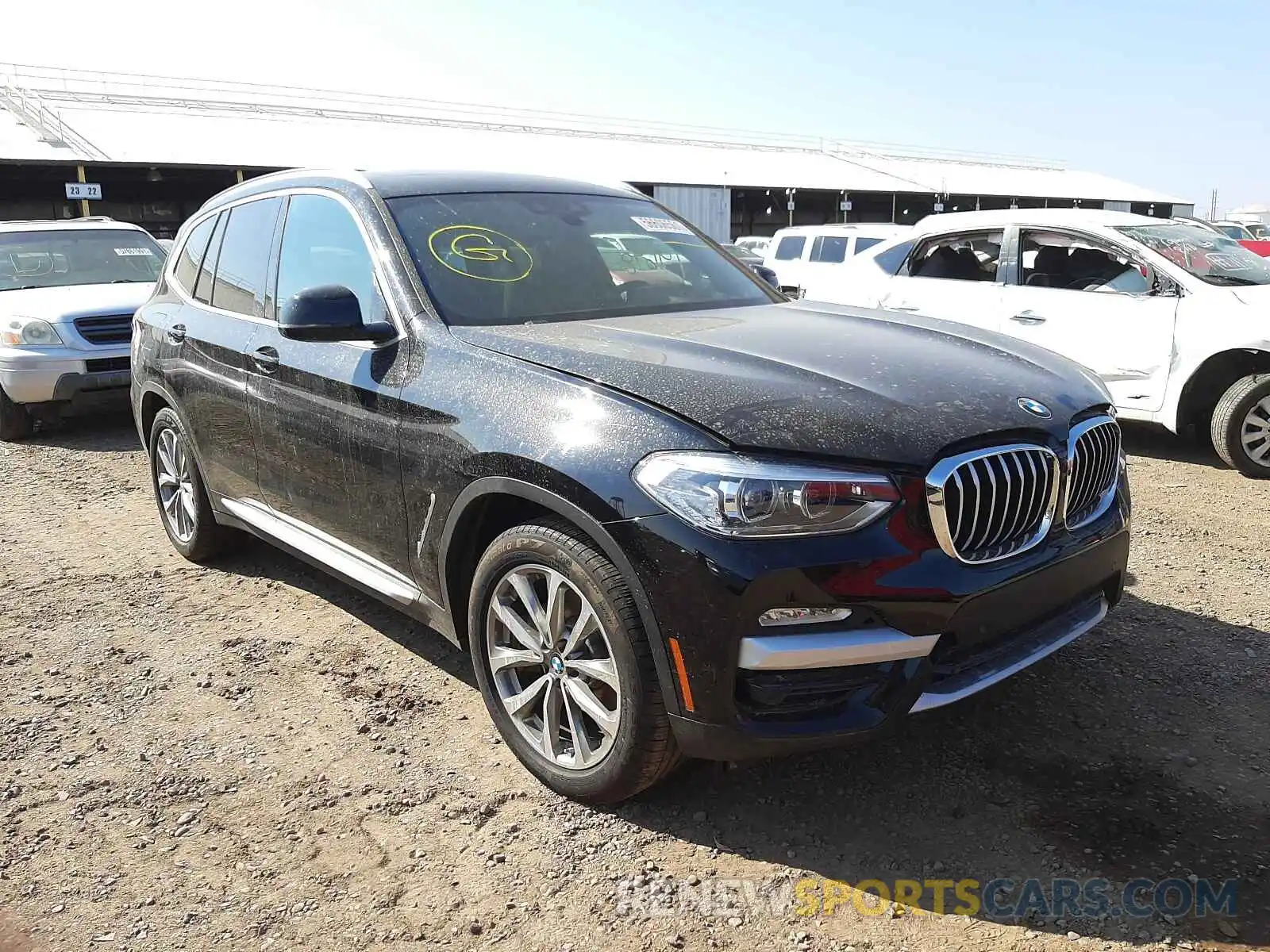 1 Photograph of a damaged car 5UXTR9C53KLE16206 BMW X3 2019