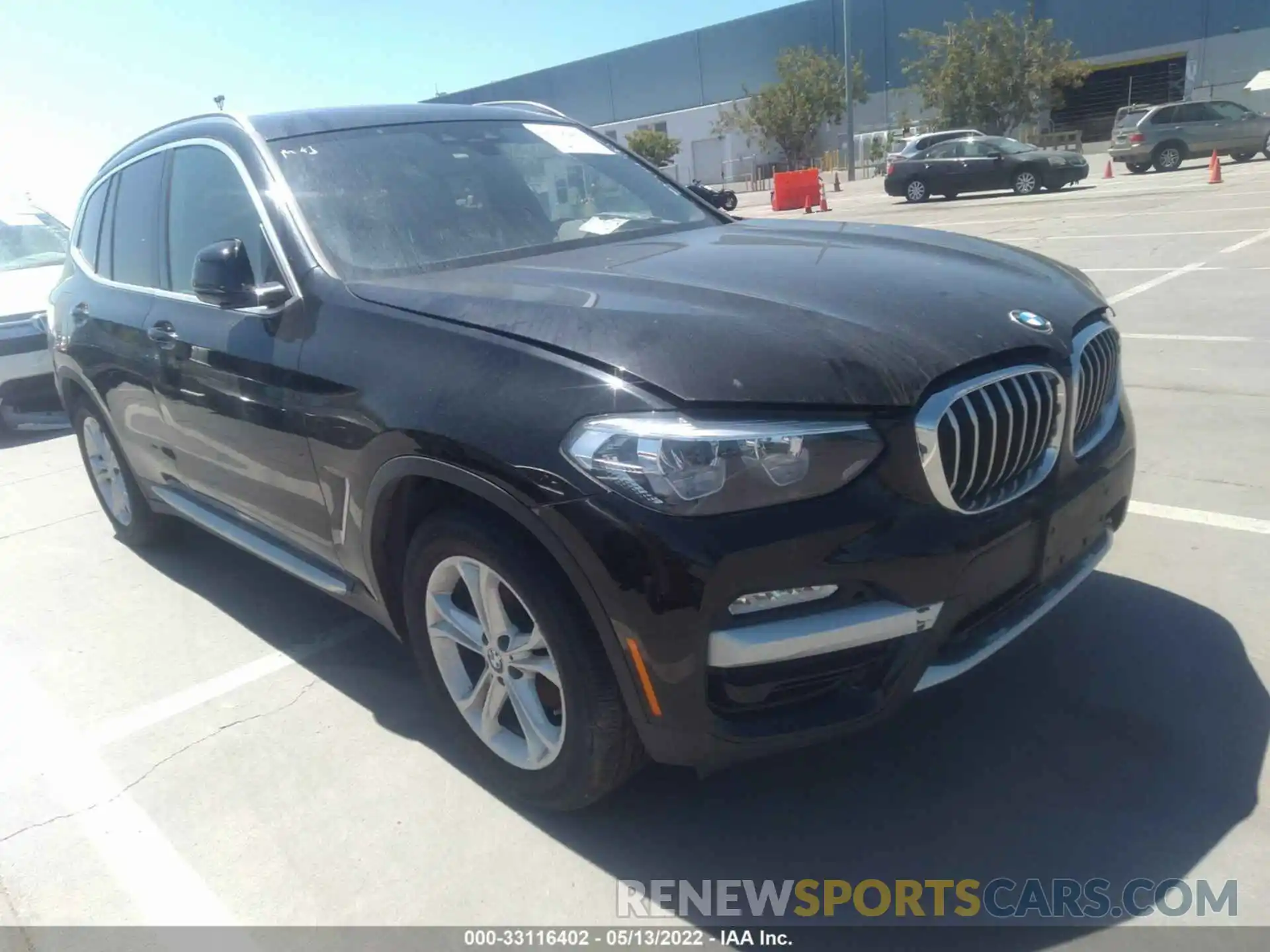 1 Photograph of a damaged car 5UXTR9C53KLE16786 BMW X3 2019