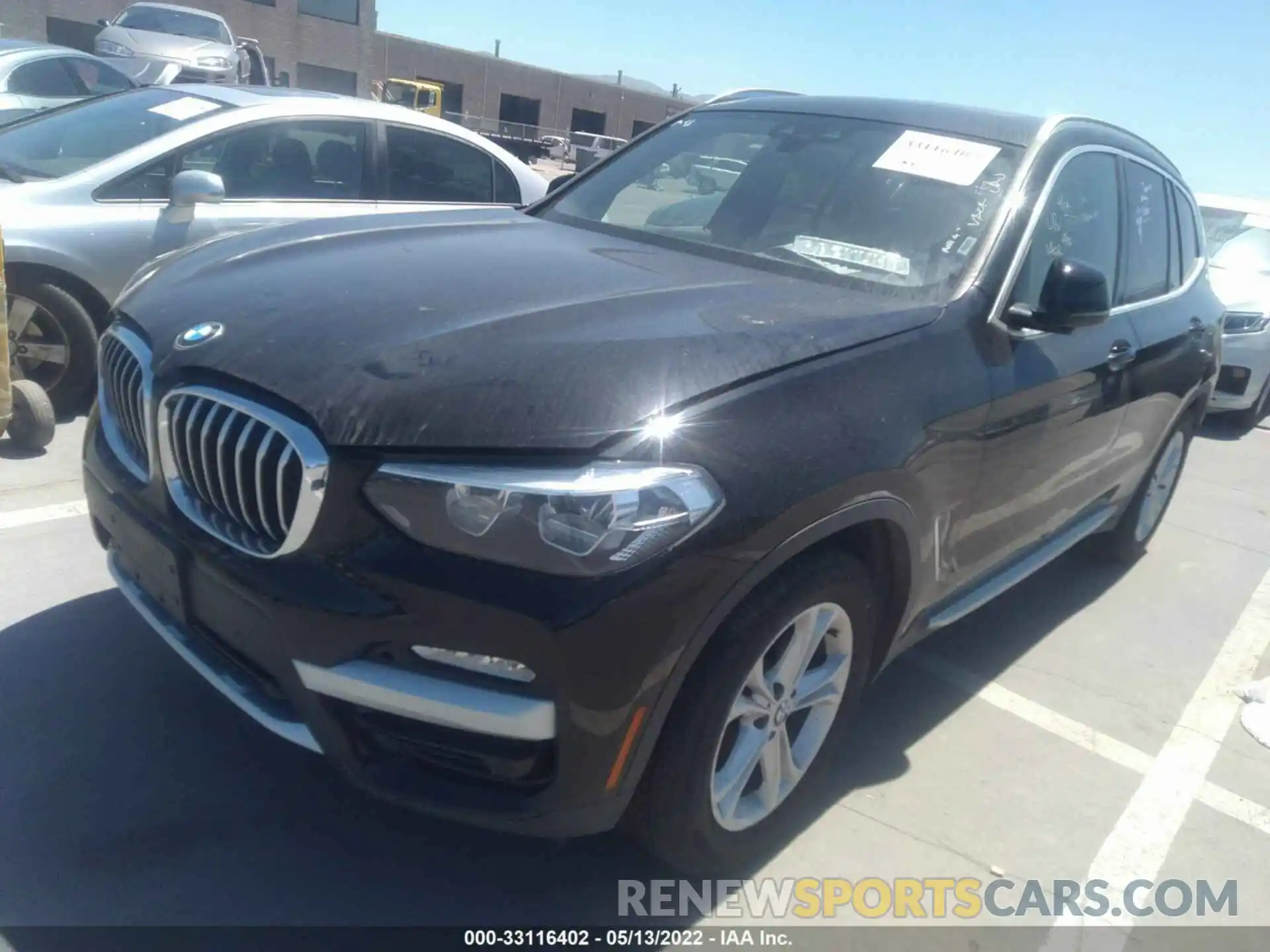 2 Photograph of a damaged car 5UXTR9C53KLE16786 BMW X3 2019