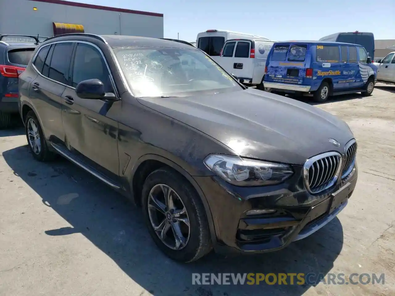 1 Фотография поврежденного автомобиля 5UXTR9C53KLE16982 BMW X3 2019