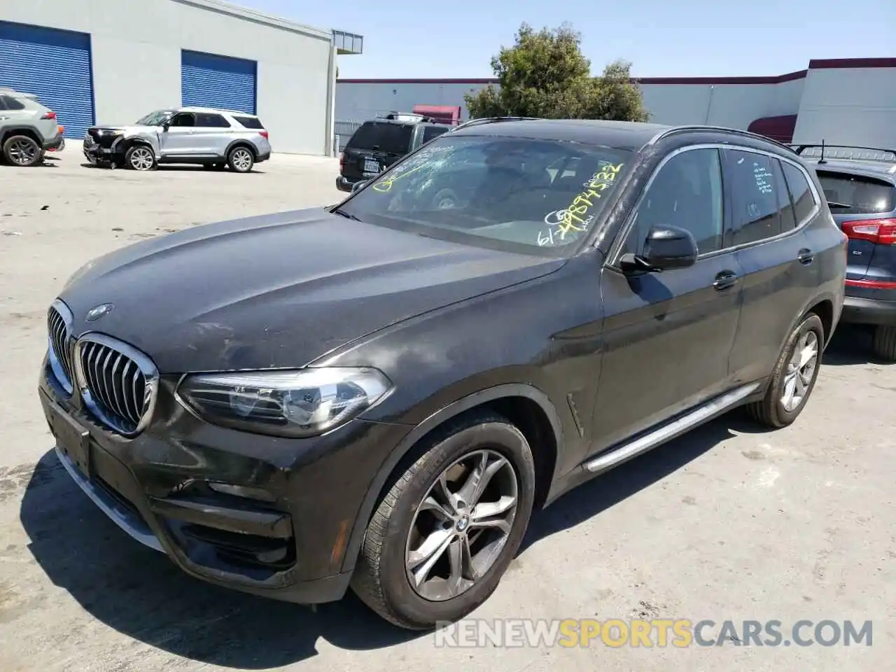 2 Photograph of a damaged car 5UXTR9C53KLE16982 BMW X3 2019