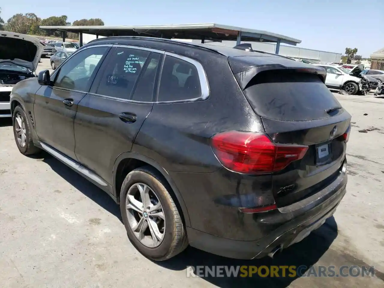 3 Photograph of a damaged car 5UXTR9C53KLE16982 BMW X3 2019