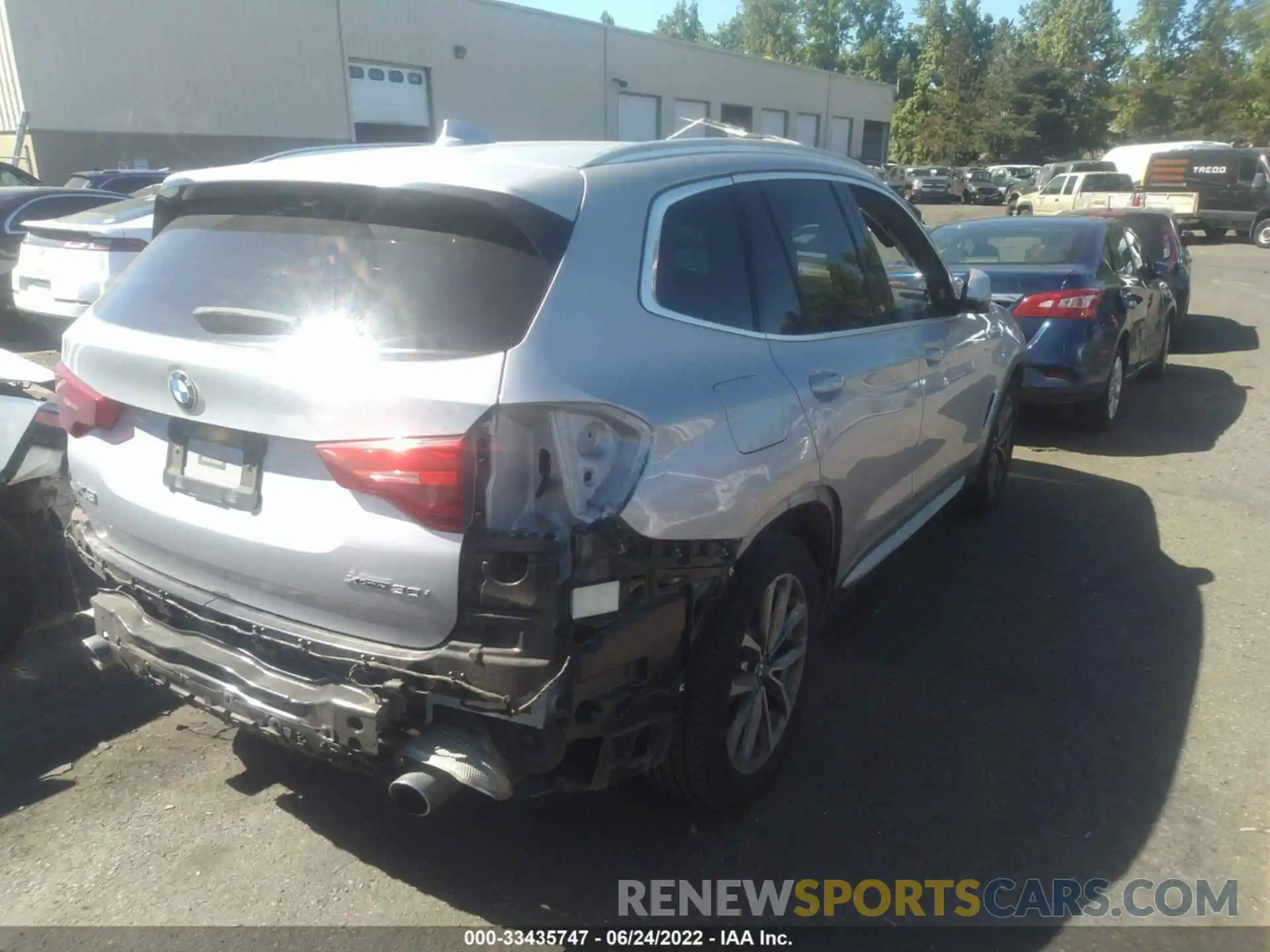 4 Photograph of a damaged car 5UXTR9C53KLE17467 BMW X3 2019