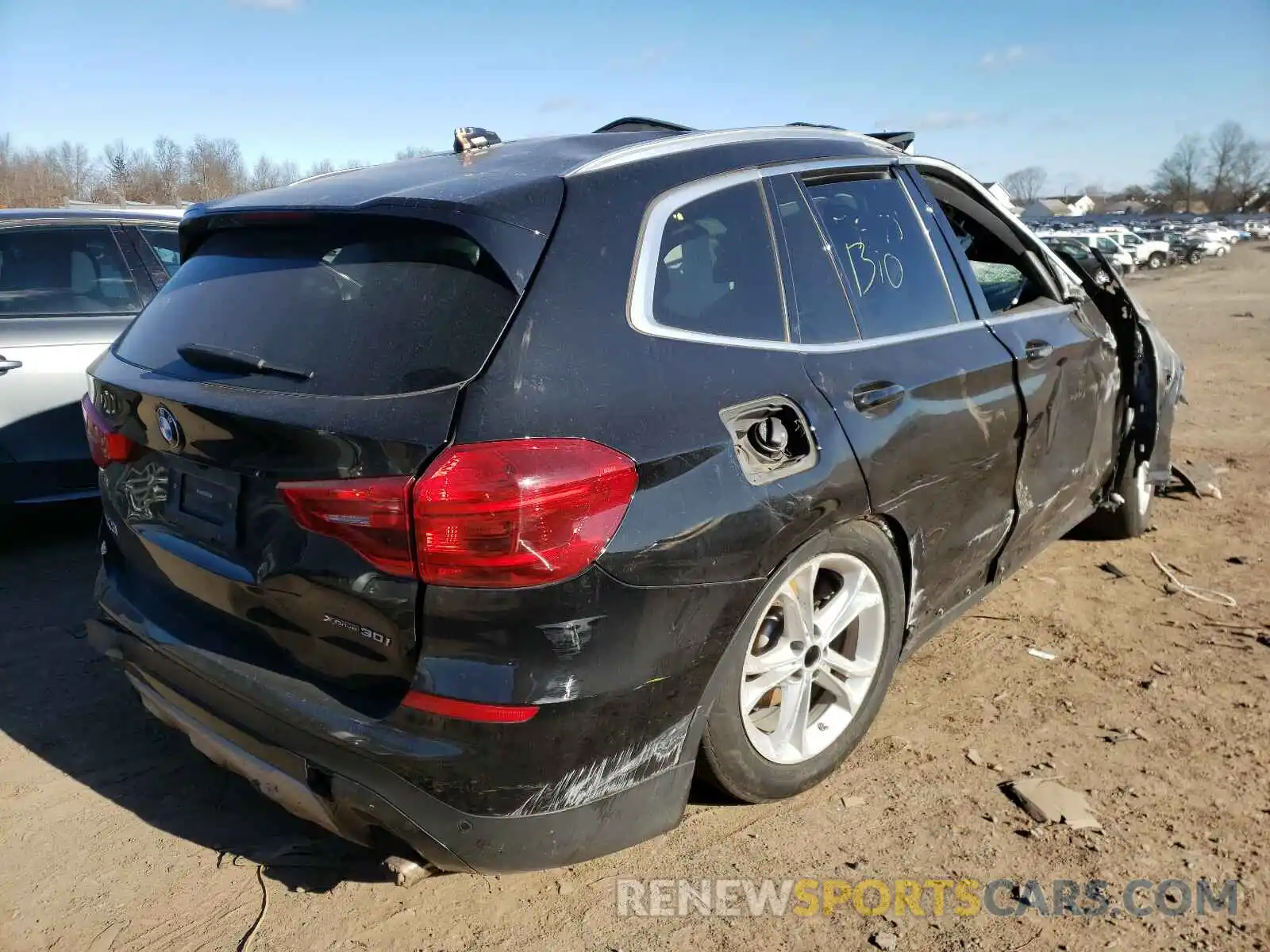 4 Фотография поврежденного автомобиля 5UXTR9C53KLE18294 BMW X3 2019