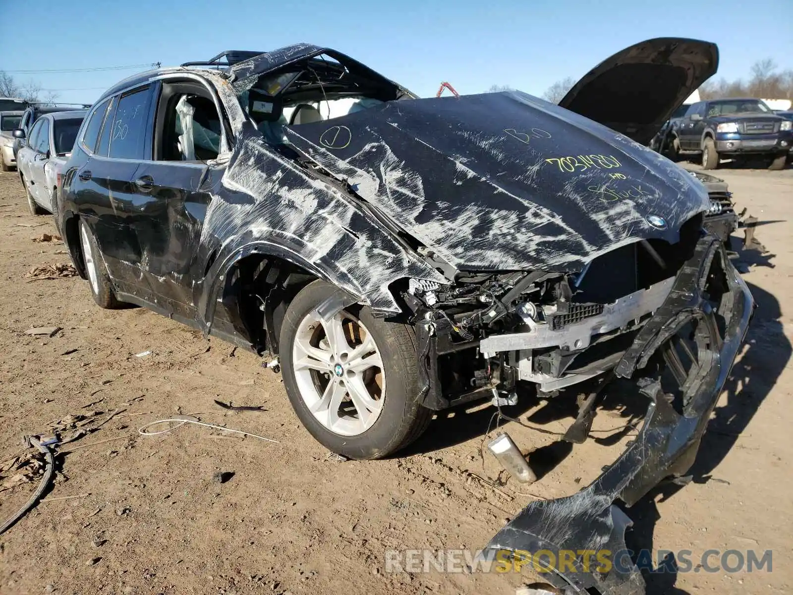 9 Фотография поврежденного автомобиля 5UXTR9C53KLE18294 BMW X3 2019