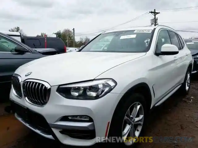 2 Фотография поврежденного автомобиля 5UXTR9C53KLE18358 BMW X3 2019