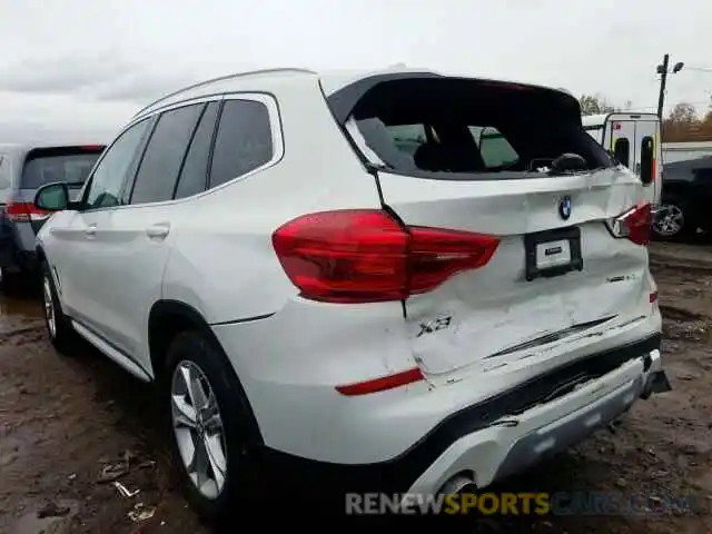 3 Photograph of a damaged car 5UXTR9C53KLE18358 BMW X3 2019