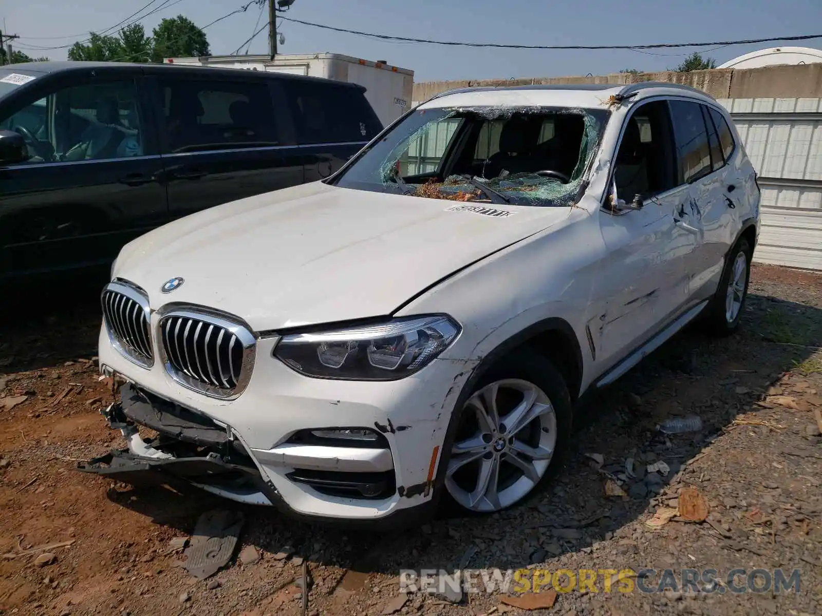 2 Photograph of a damaged car 5UXTR9C53KLE18618 BMW X3 2019