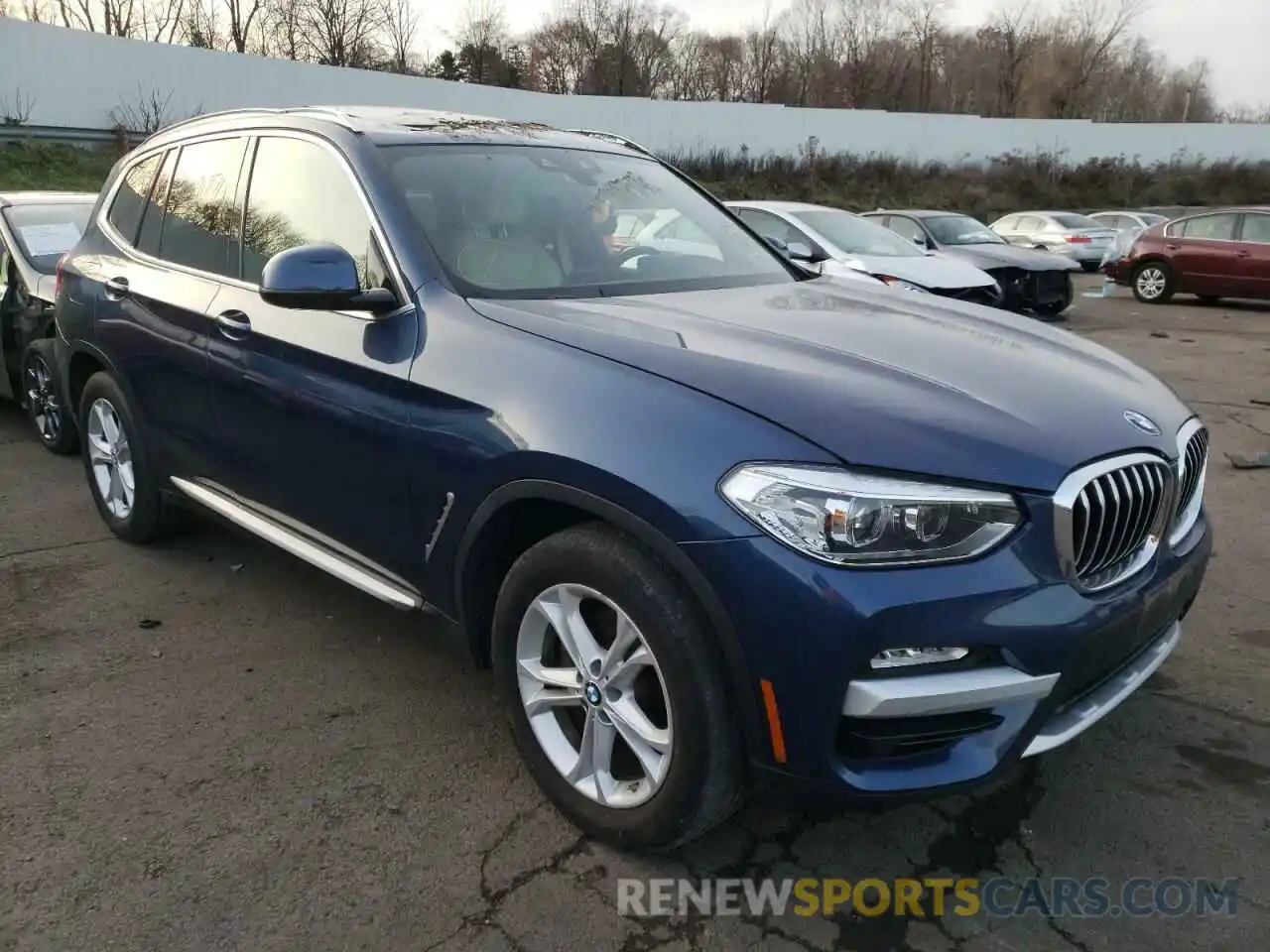 1 Photograph of a damaged car 5UXTR9C53KLE18974 BMW X3 2019