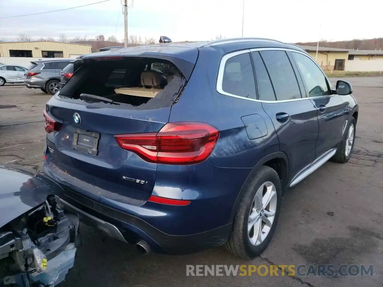 4 Фотография поврежденного автомобиля 5UXTR9C53KLE18974 BMW X3 2019