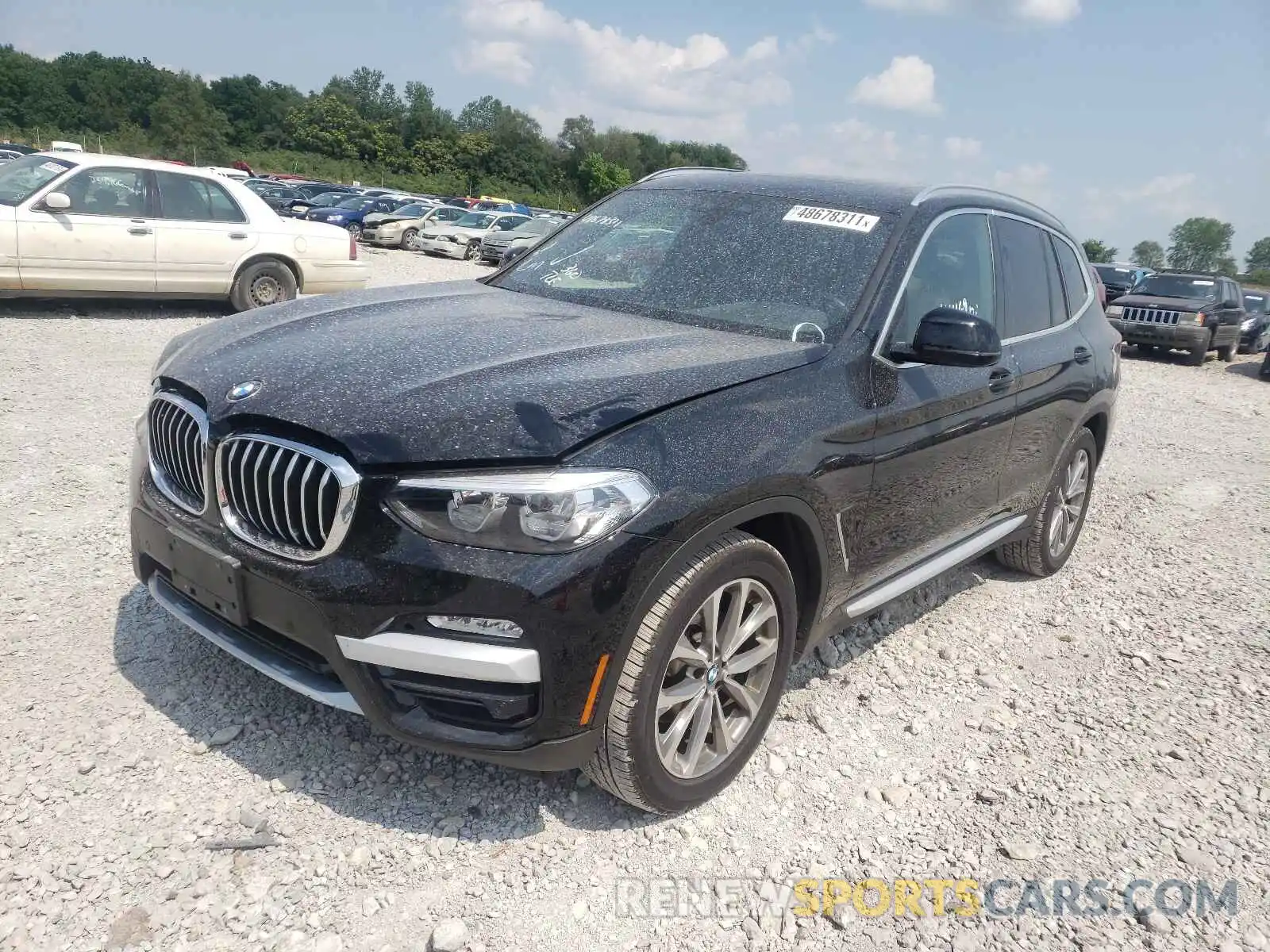 2 Photograph of a damaged car 5UXTR9C53KLE19588 BMW X3 2019