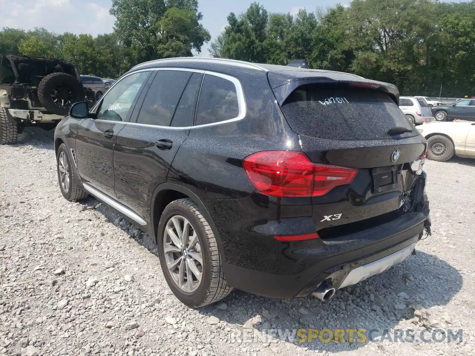 3 Photograph of a damaged car 5UXTR9C53KLE19588 BMW X3 2019