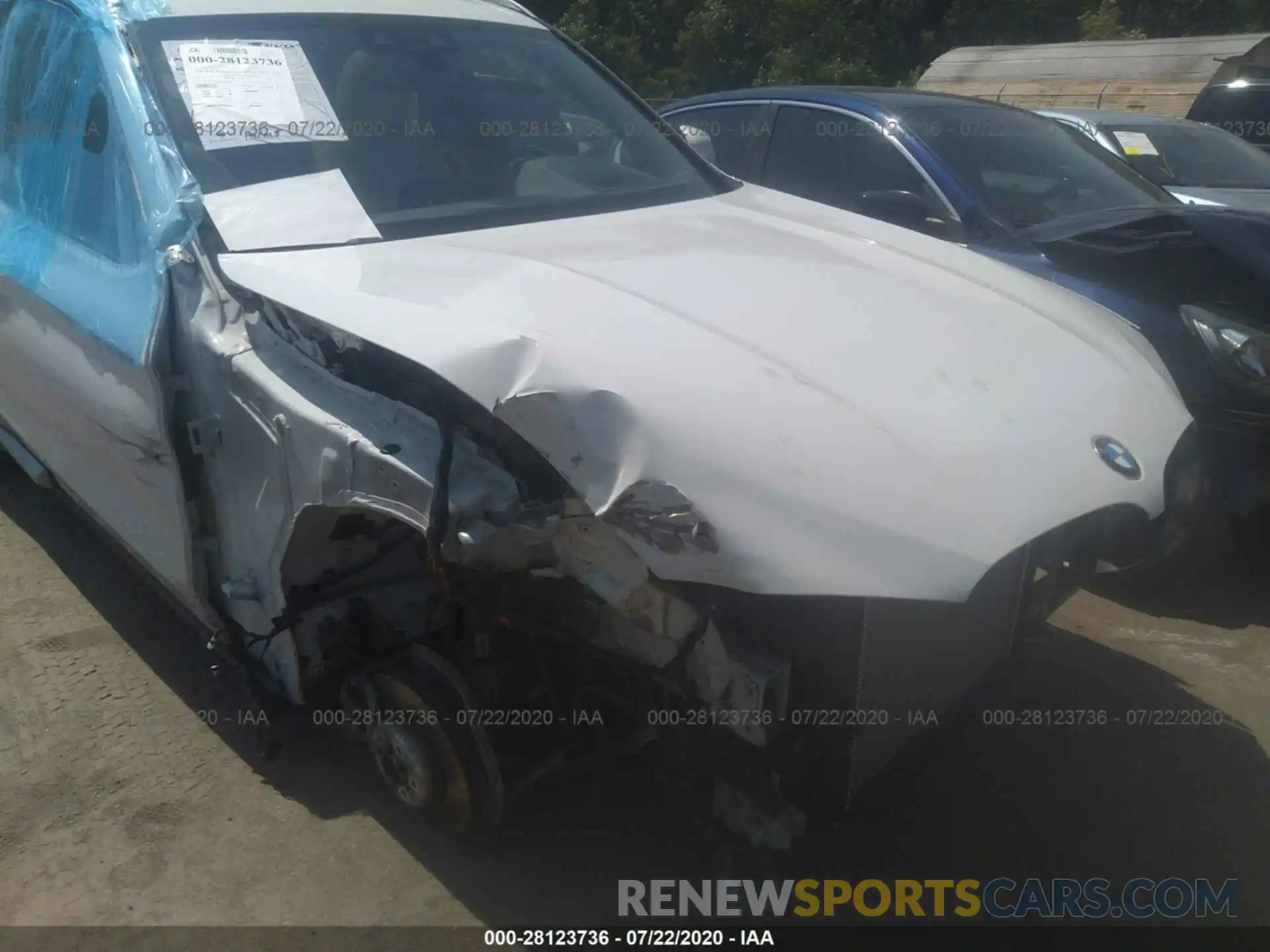 6 Photograph of a damaged car 5UXTR9C53KLE20756 BMW X3 2019