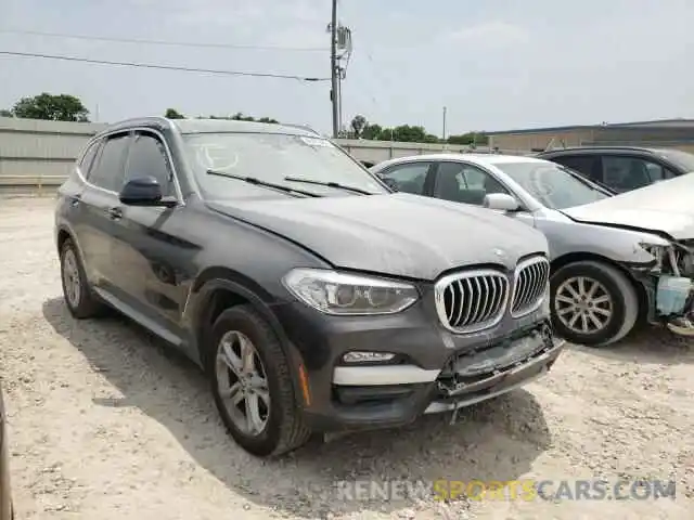 1 Photograph of a damaged car 5UXTR9C53KLP77951 BMW X3 2019