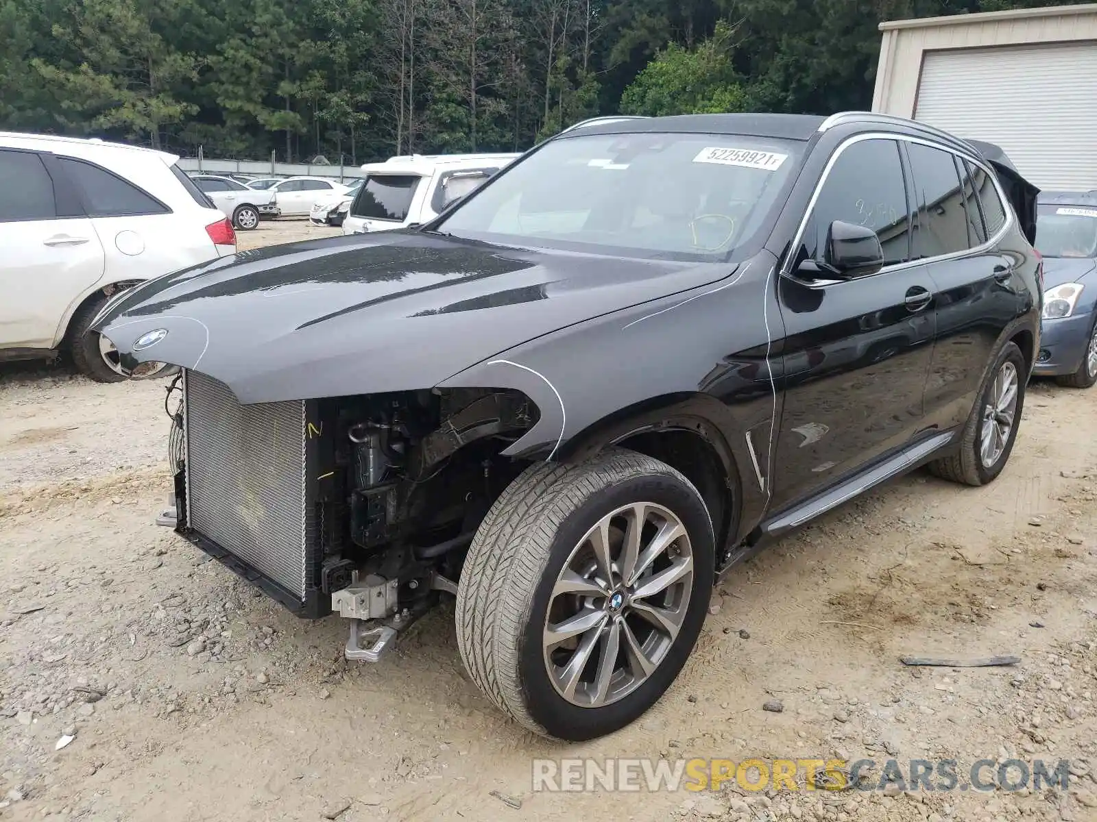 2 Photograph of a damaged car 5UXTR9C53KLP82955 BMW X3 2019