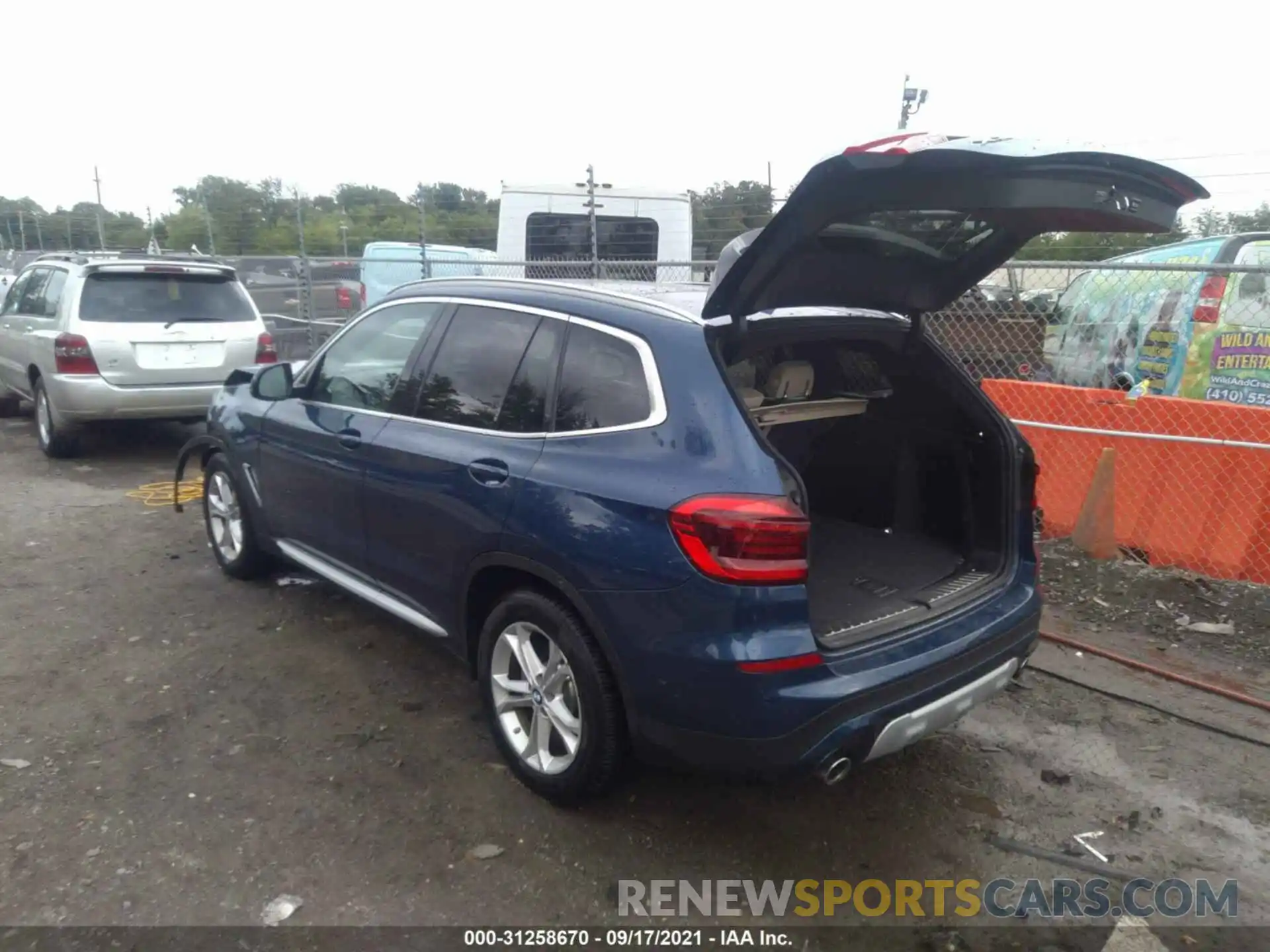 3 Фотография поврежденного автомобиля 5UXTR9C53KLP83328 BMW X3 2019