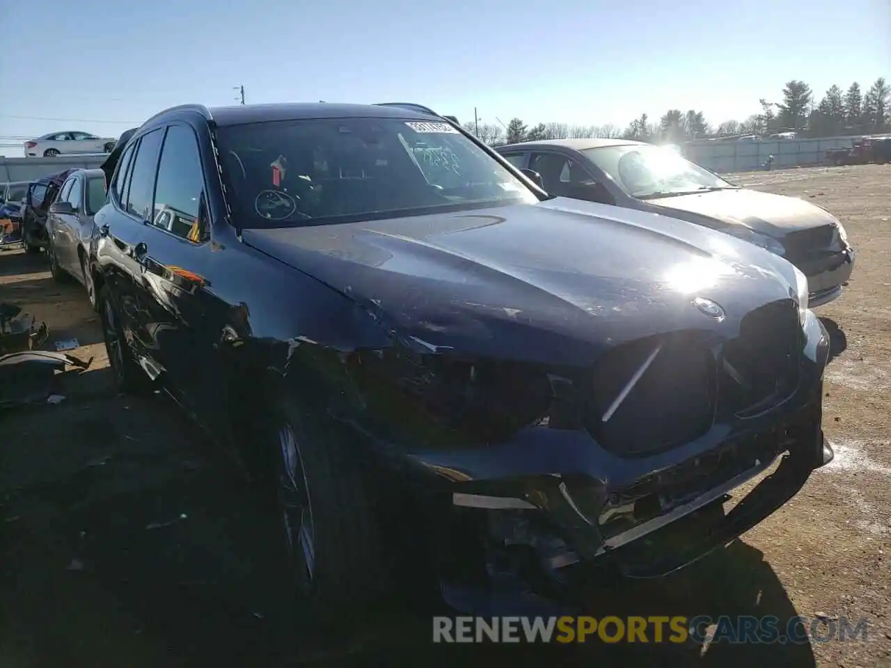 1 Photograph of a damaged car 5UXTR9C53KLP83491 BMW X3 2019