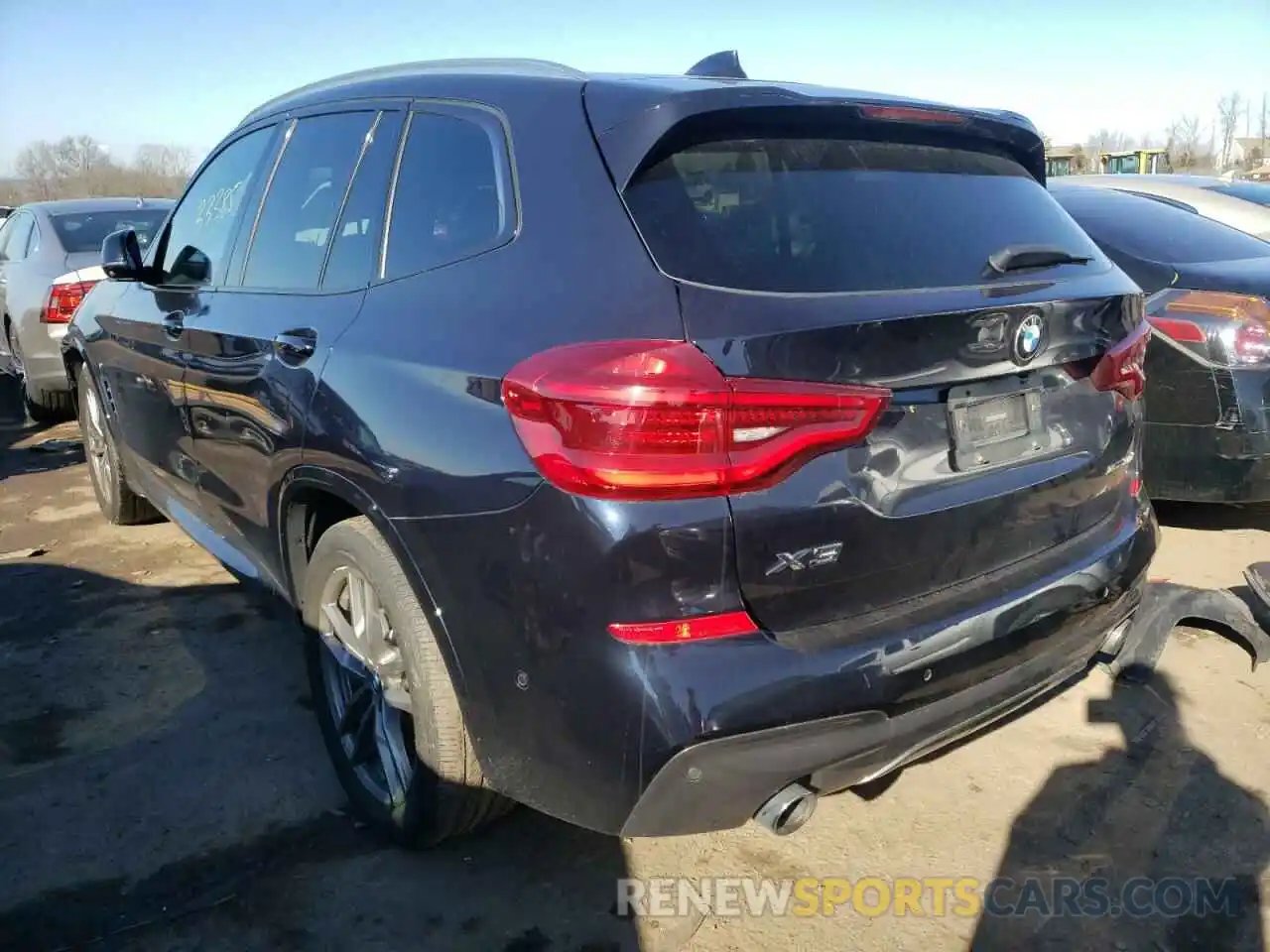 3 Photograph of a damaged car 5UXTR9C53KLP83491 BMW X3 2019