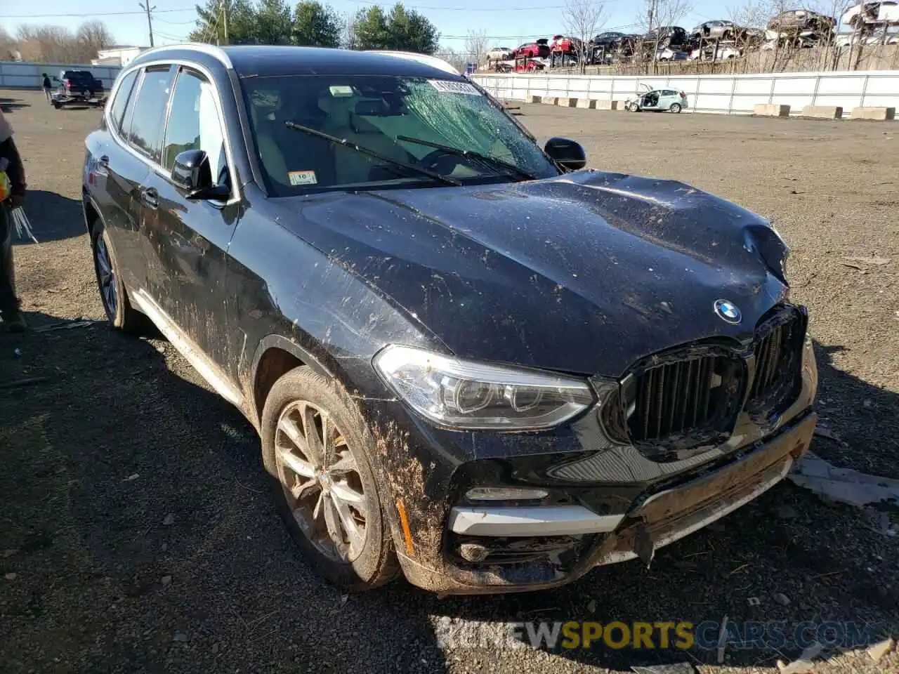 1 Photograph of a damaged car 5UXTR9C53KLP84298 BMW X3 2019