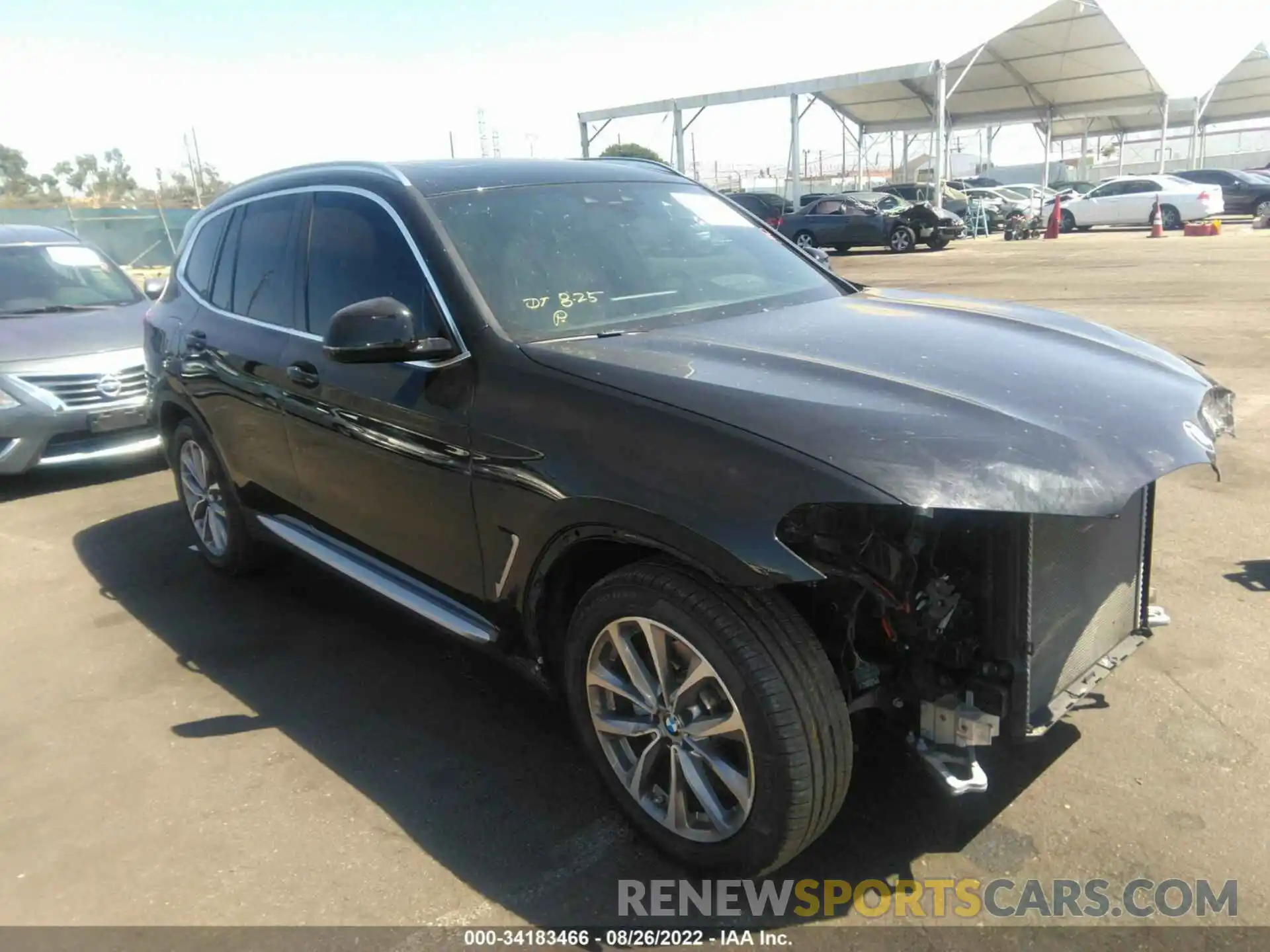 1 Photograph of a damaged car 5UXTR9C53KLP85807 BMW X3 2019