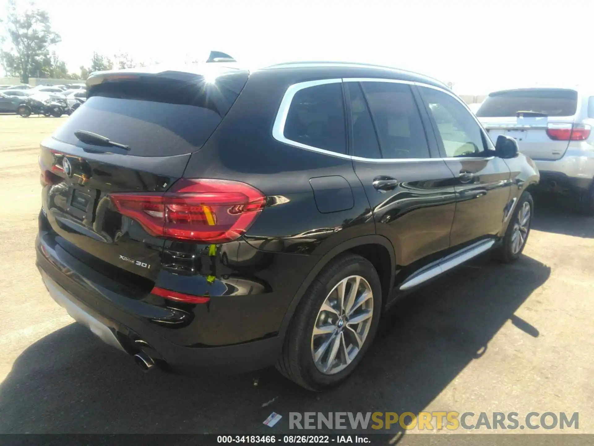 4 Photograph of a damaged car 5UXTR9C53KLP85807 BMW X3 2019