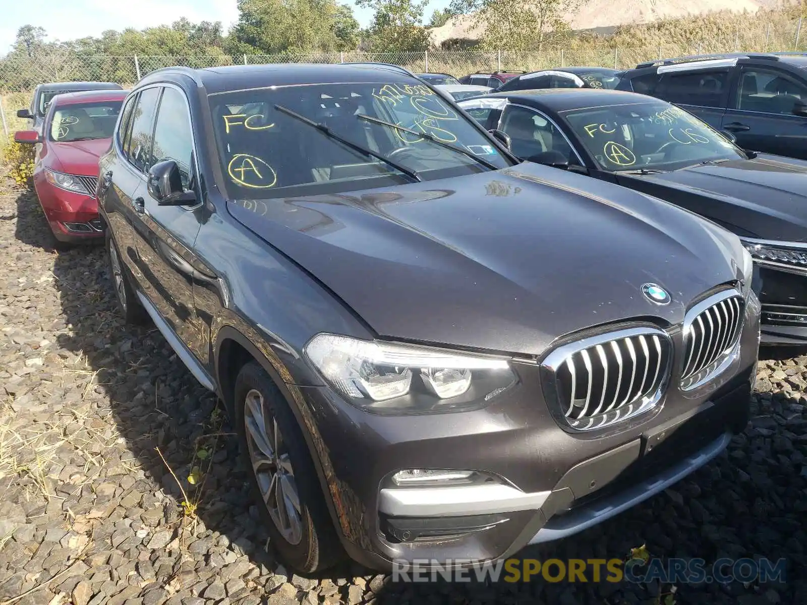 1 Photograph of a damaged car 5UXTR9C53KLP86651 BMW X3 2019