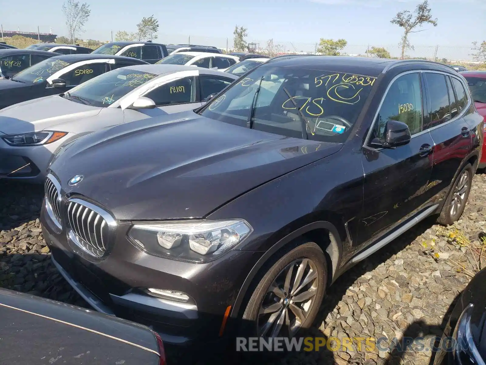 2 Photograph of a damaged car 5UXTR9C53KLP86651 BMW X3 2019