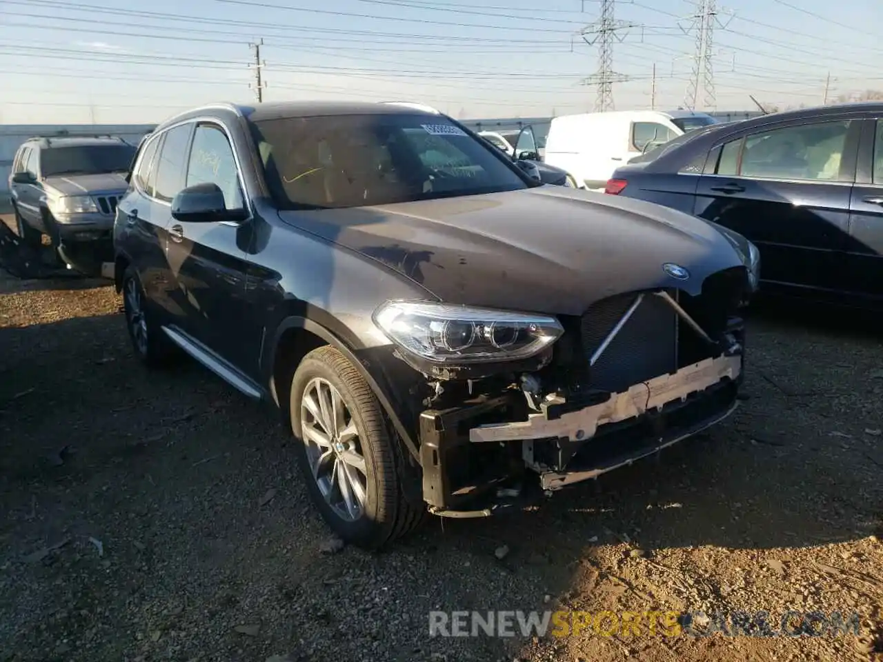 1 Photograph of a damaged car 5UXTR9C53KLP87783 BMW X3 2019