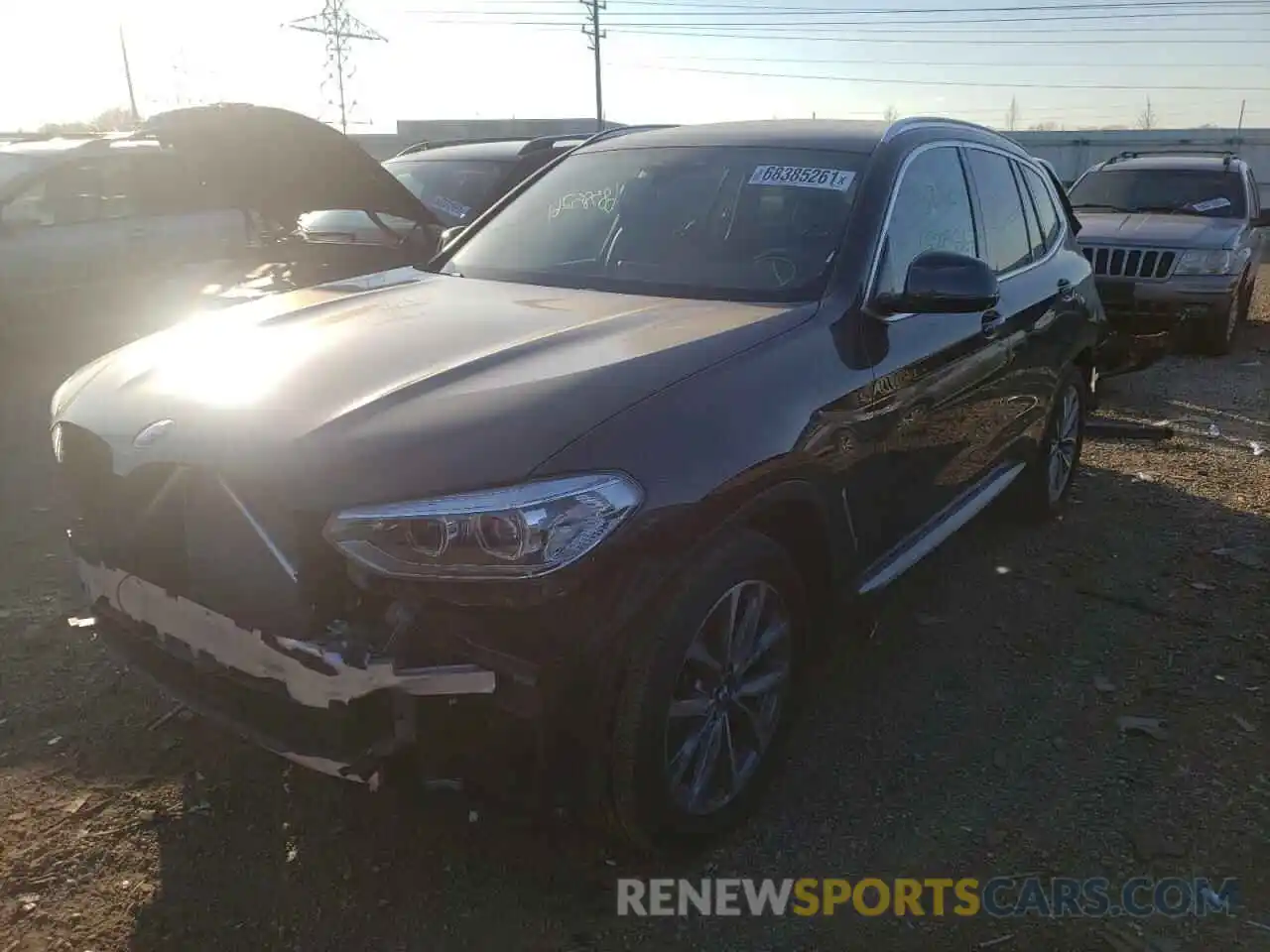 2 Photograph of a damaged car 5UXTR9C53KLP87783 BMW X3 2019