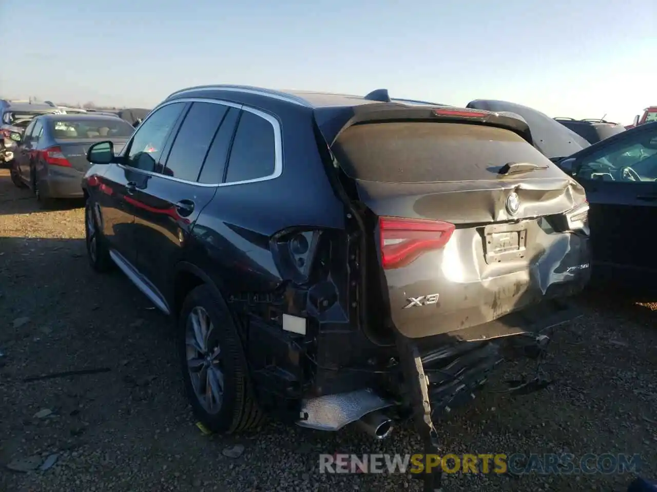 3 Photograph of a damaged car 5UXTR9C53KLP87783 BMW X3 2019