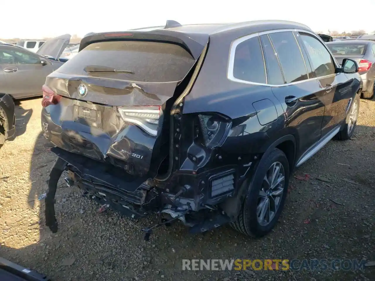 4 Photograph of a damaged car 5UXTR9C53KLP87783 BMW X3 2019