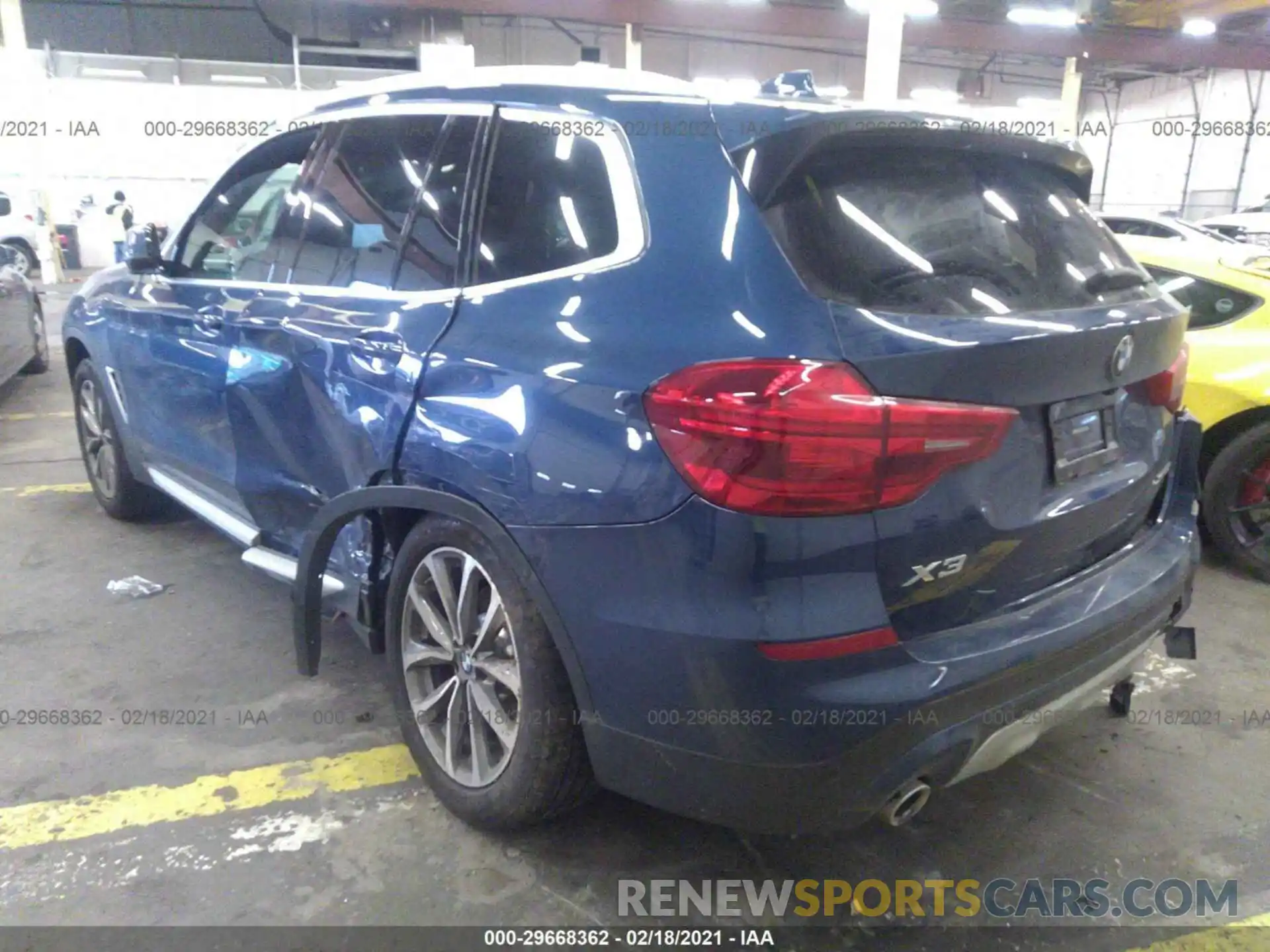 3 Photograph of a damaged car 5UXTR9C53KLP89131 BMW X3 2019