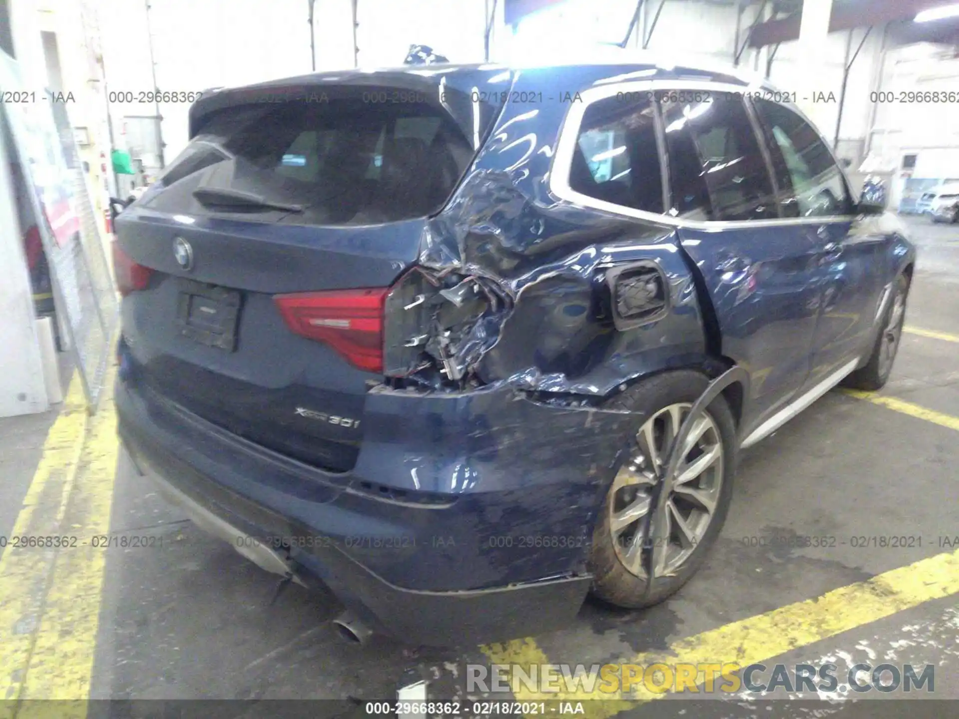 4 Фотография поврежденного автомобиля 5UXTR9C53KLP89131 BMW X3 2019