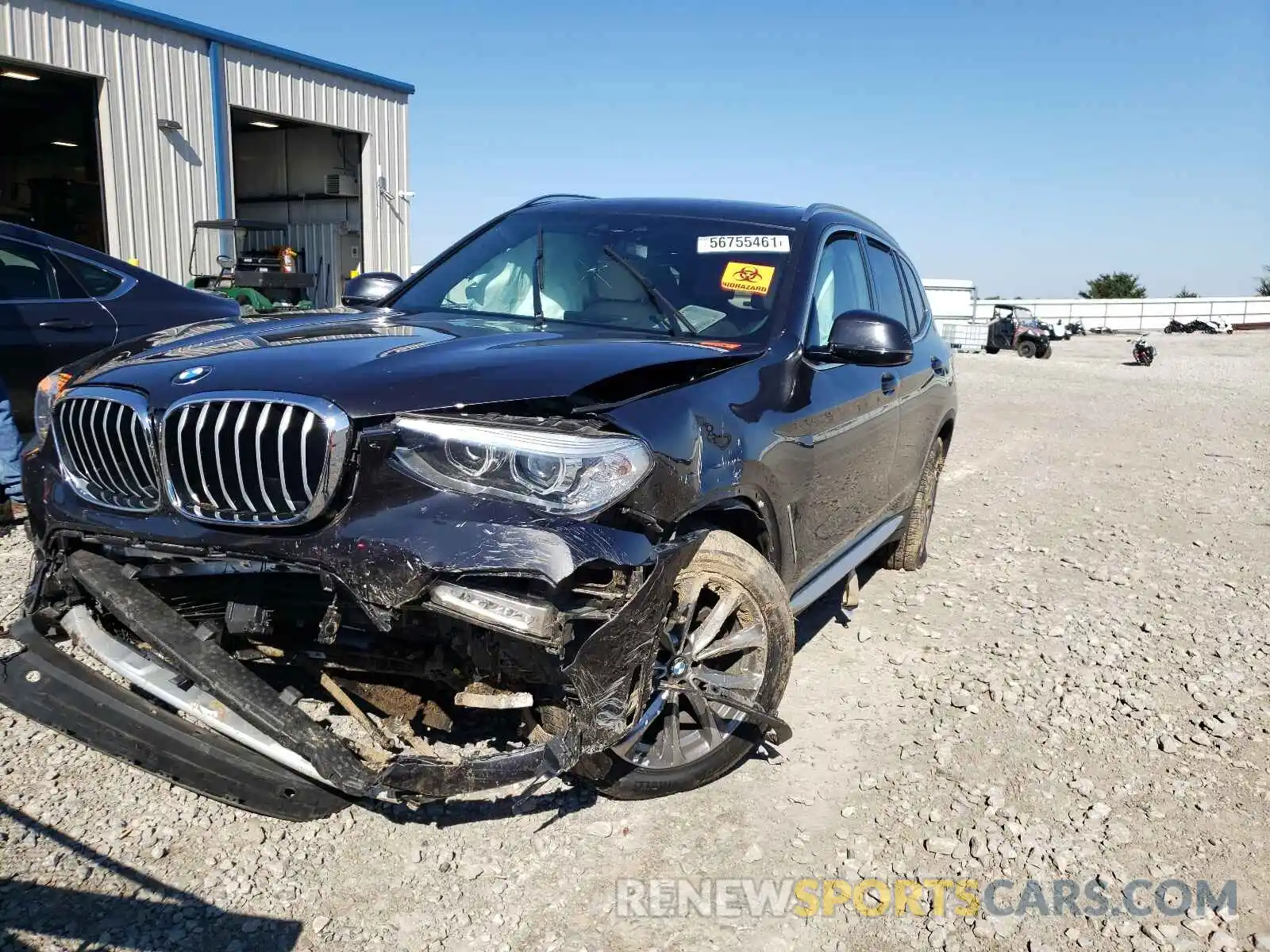 2 Photograph of a damaged car 5UXTR9C53KLP92109 BMW X3 2019