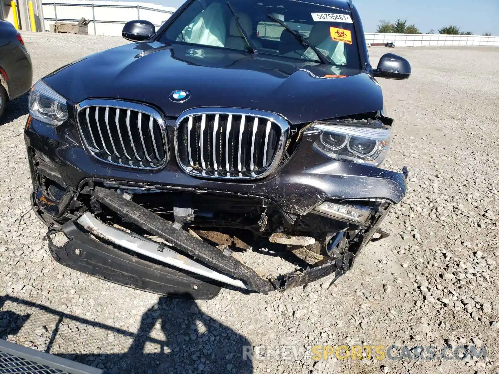 9 Photograph of a damaged car 5UXTR9C53KLP92109 BMW X3 2019