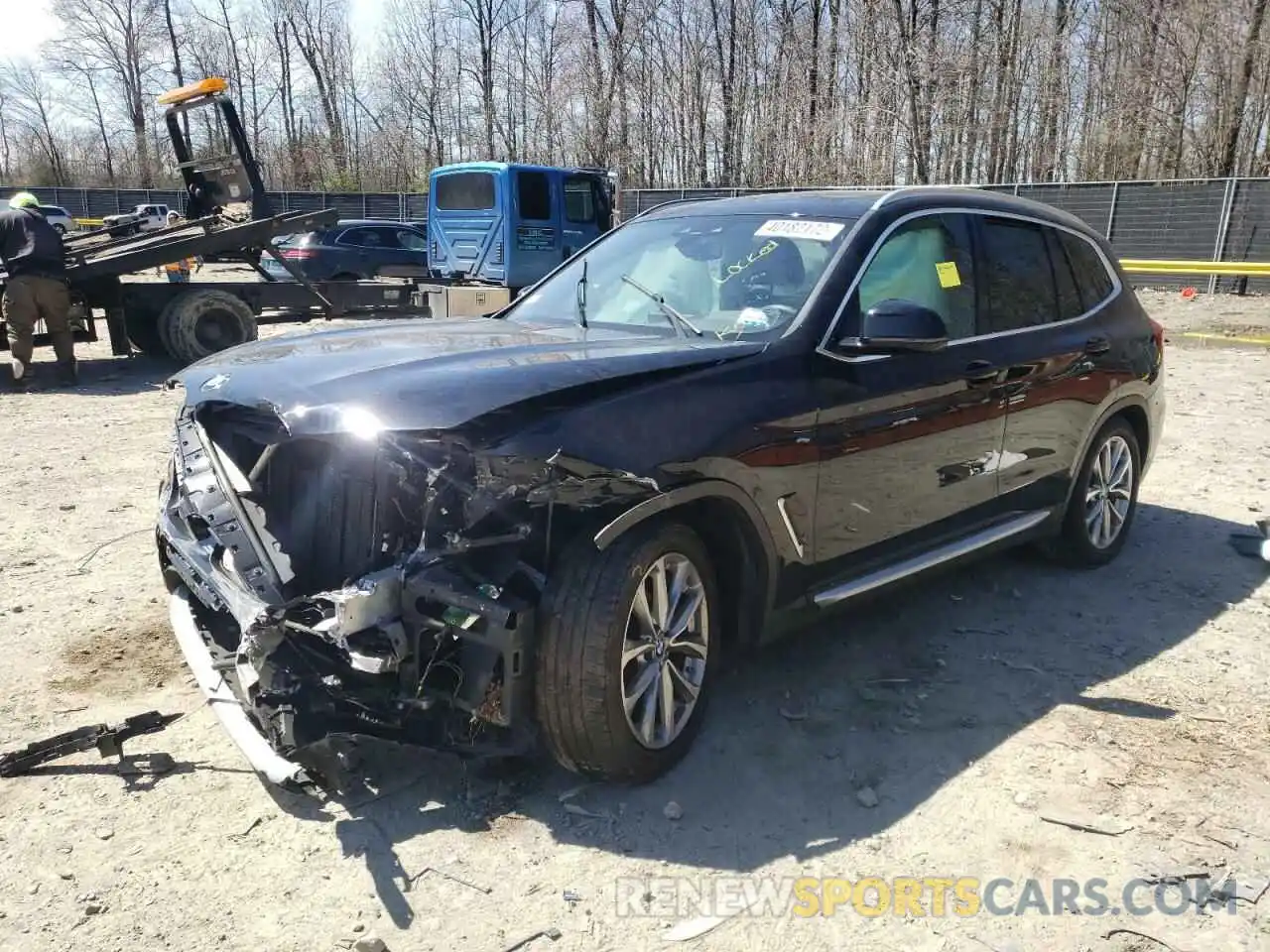 2 Photograph of a damaged car 5UXTR9C53KLP93583 BMW X3 2019