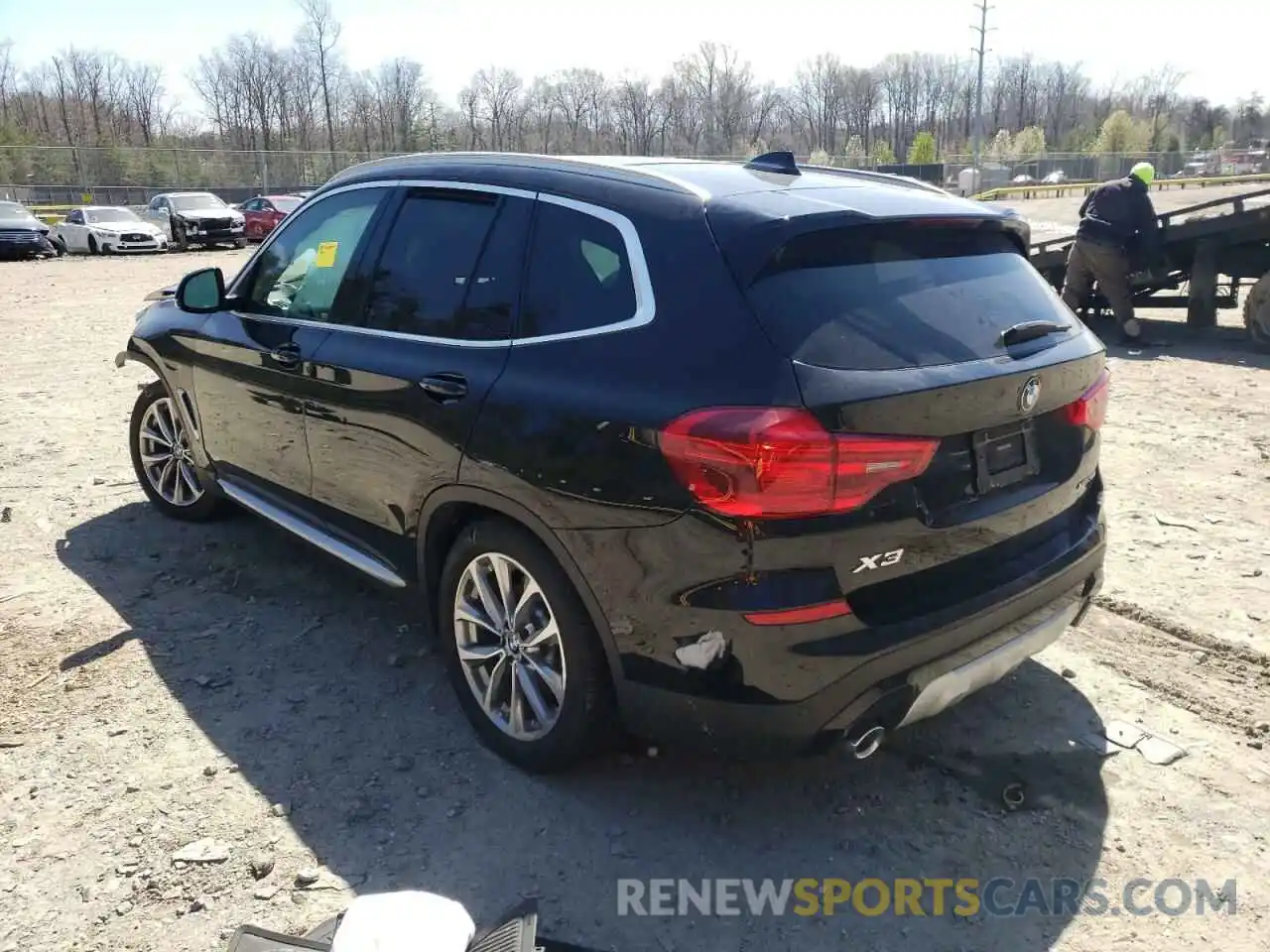 3 Photograph of a damaged car 5UXTR9C53KLP93583 BMW X3 2019