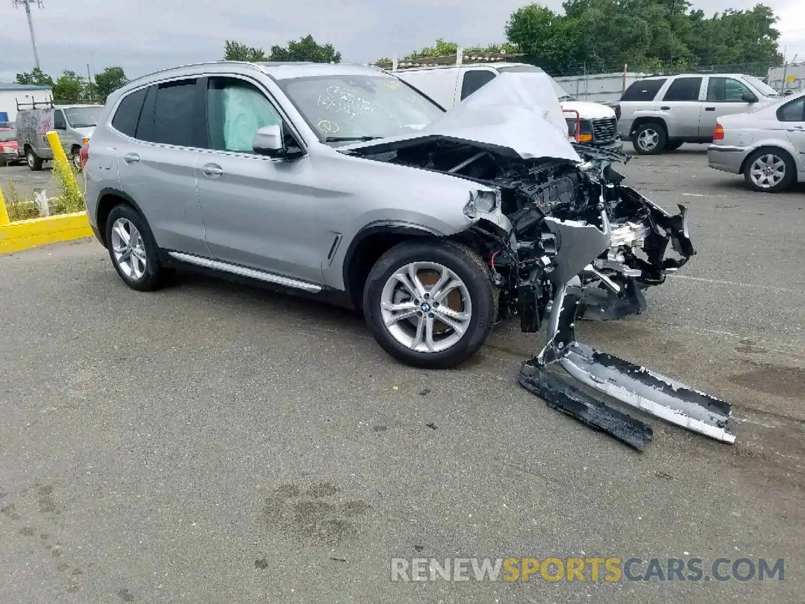 1 Photograph of a damaged car 5UXTR9C53KLP94765 BMW X3 2019