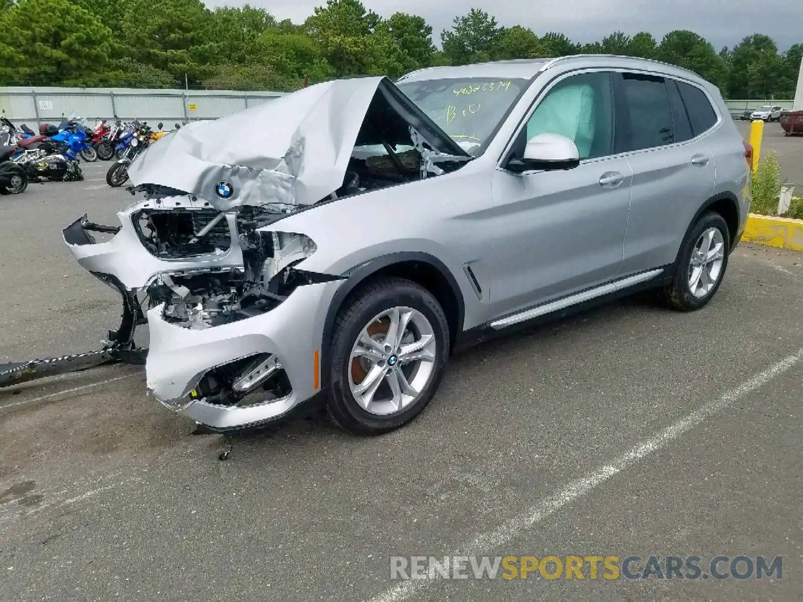 2 Photograph of a damaged car 5UXTR9C53KLP94765 BMW X3 2019