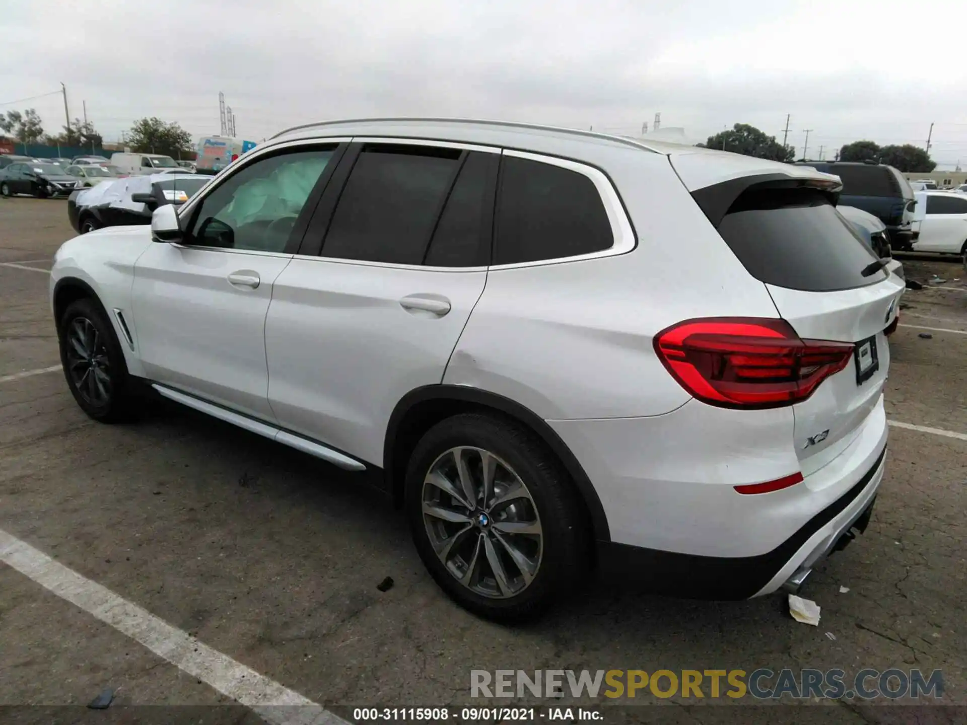 3 Photograph of a damaged car 5UXTR9C53KLP94992 BMW X3 2019