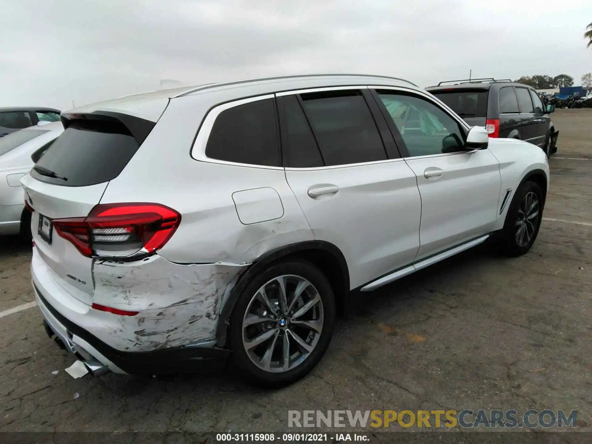 4 Фотография поврежденного автомобиля 5UXTR9C53KLP94992 BMW X3 2019