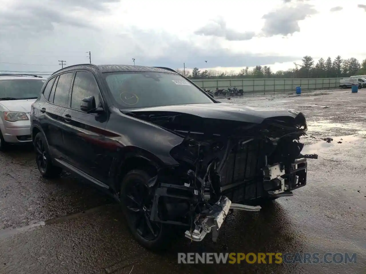 1 Photograph of a damaged car 5UXTR9C53KLR04150 BMW X3 2019