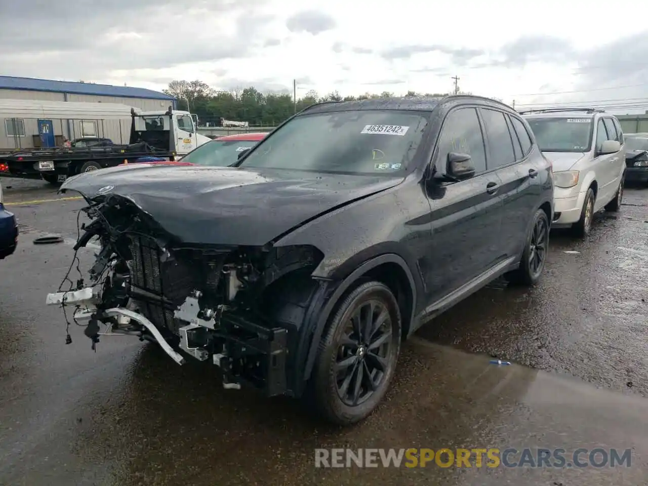 2 Фотография поврежденного автомобиля 5UXTR9C53KLR04150 BMW X3 2019