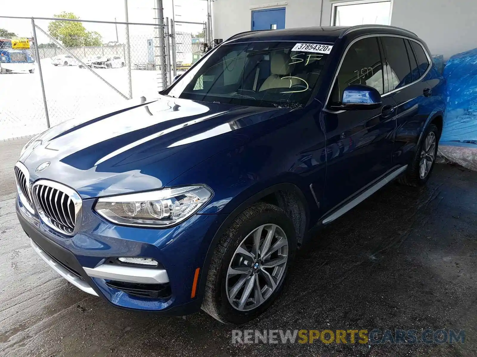 2 Photograph of a damaged car 5UXTR9C53KLR05704 BMW X3 2019