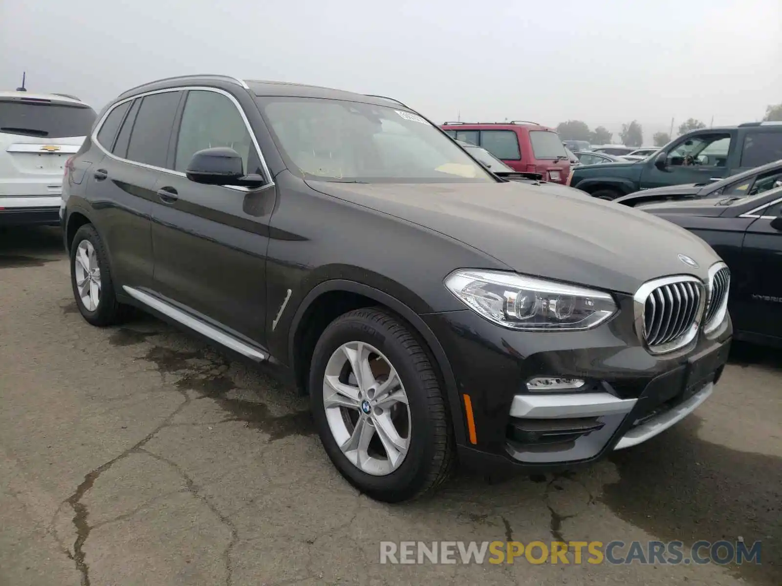 1 Photograph of a damaged car 5UXTR9C53KLR07047 BMW X3 2019