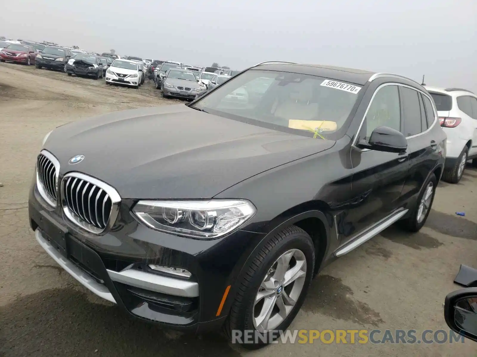 2 Photograph of a damaged car 5UXTR9C53KLR07047 BMW X3 2019