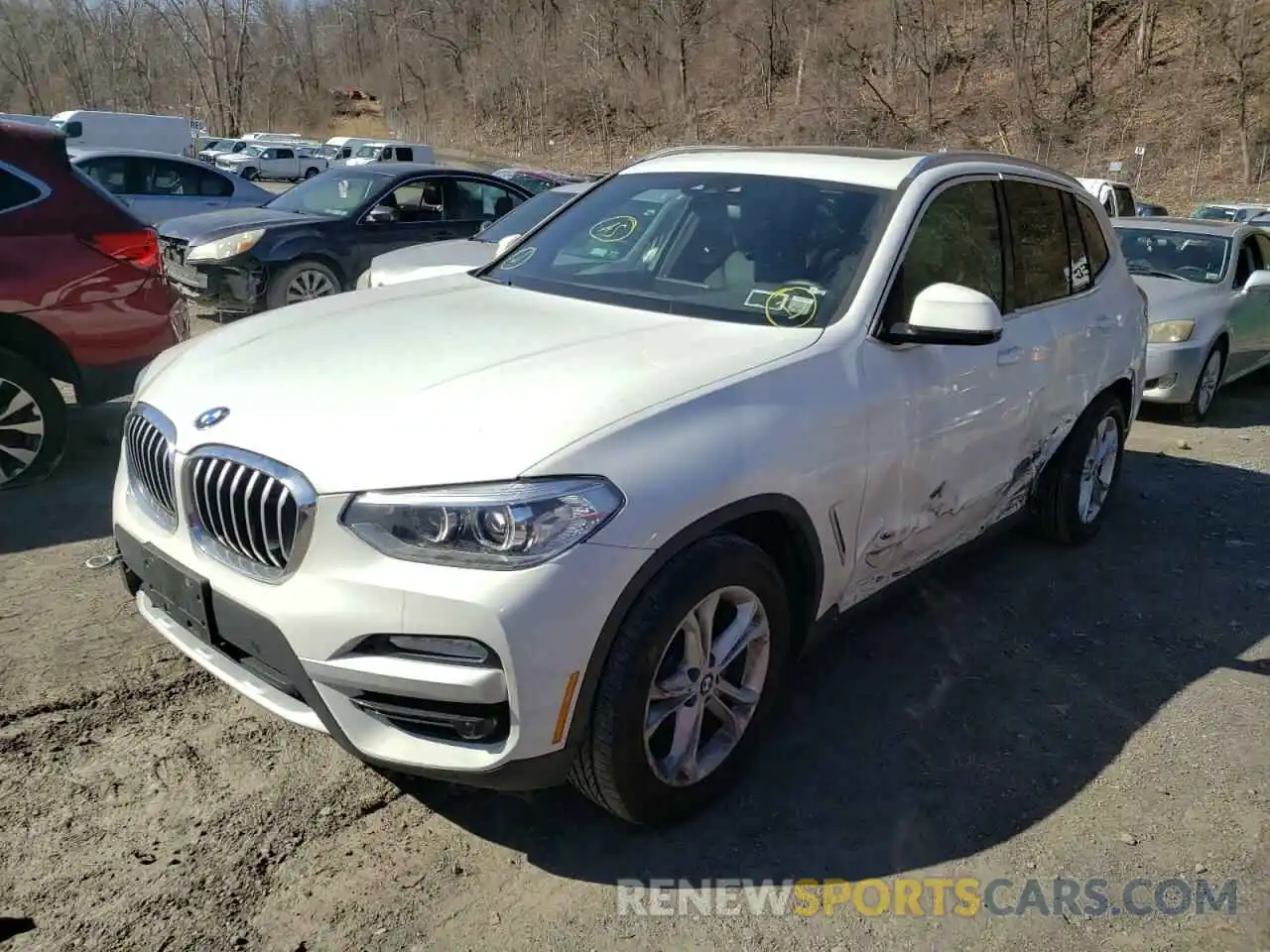 2 Фотография поврежденного автомобиля 5UXTR9C53KLR07081 BMW X3 2019