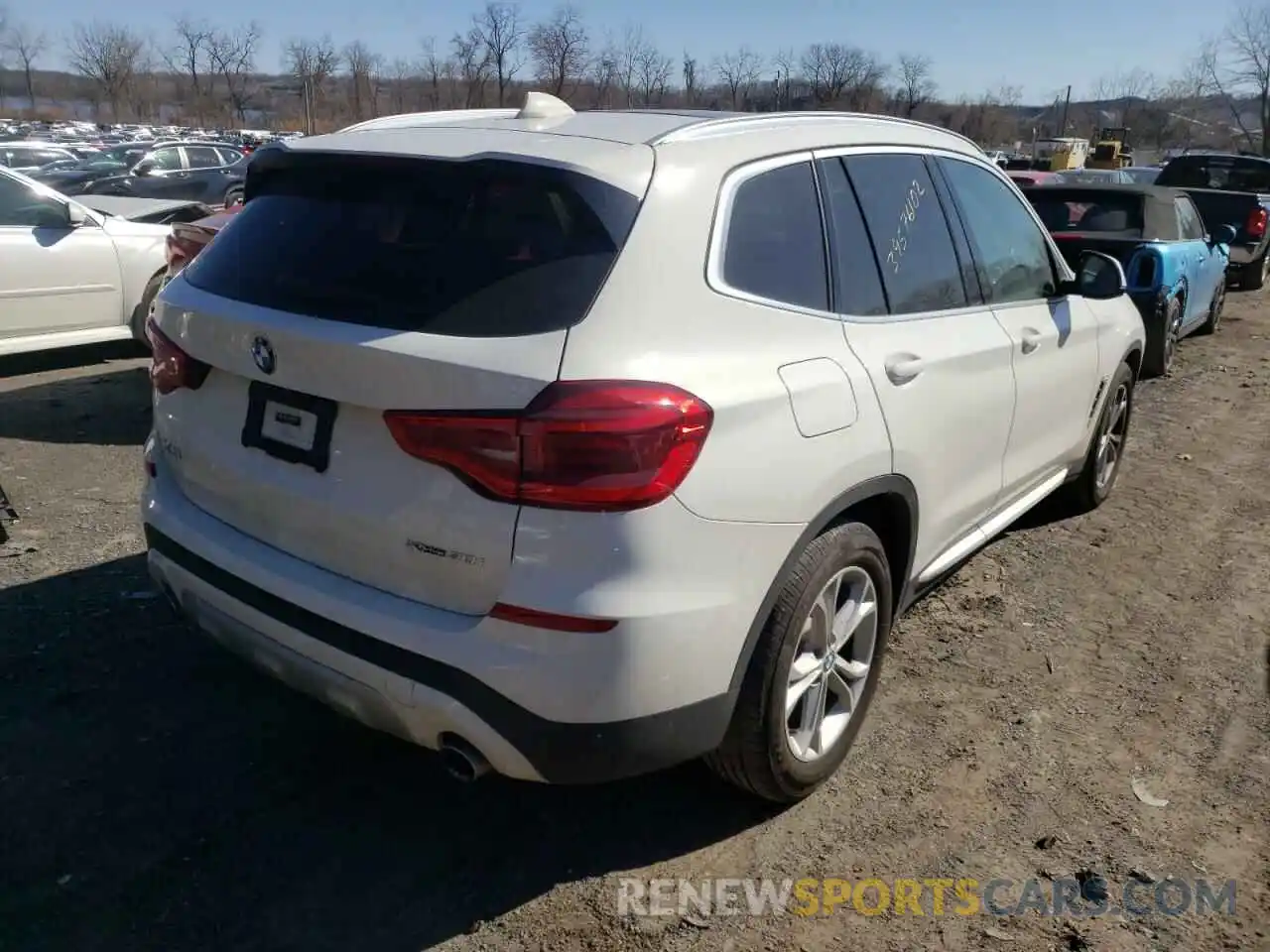 4 Фотография поврежденного автомобиля 5UXTR9C53KLR07081 BMW X3 2019