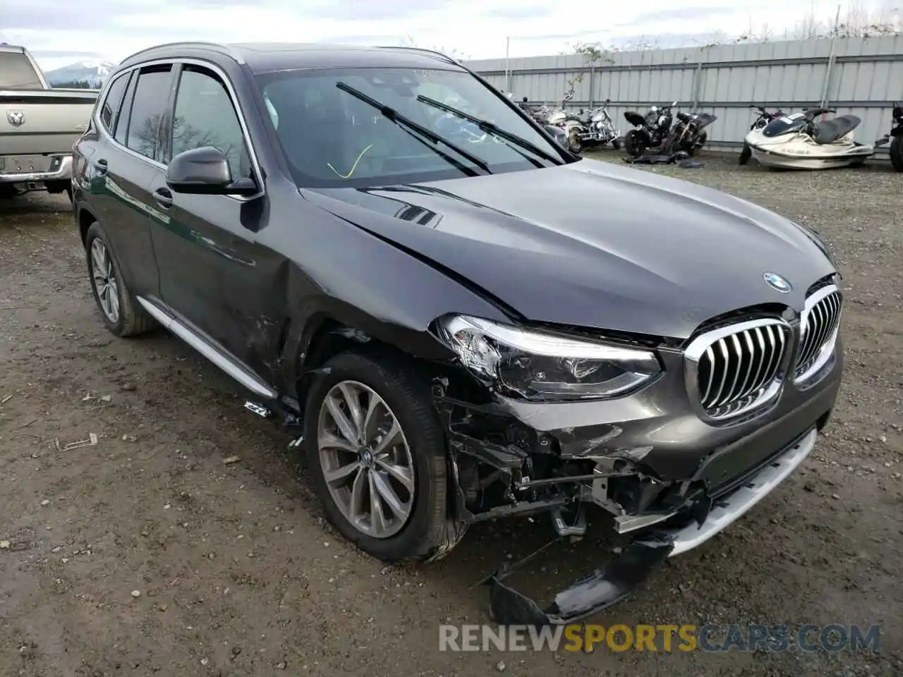 1 Photograph of a damaged car 5UXTR9C53KLR10739 BMW X3 2019