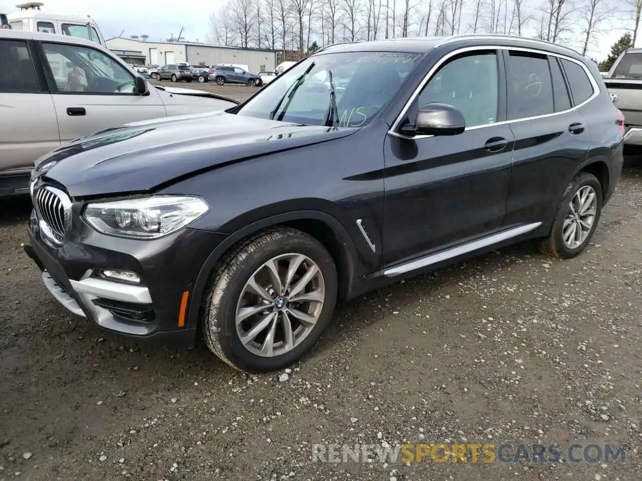 2 Photograph of a damaged car 5UXTR9C53KLR10739 BMW X3 2019